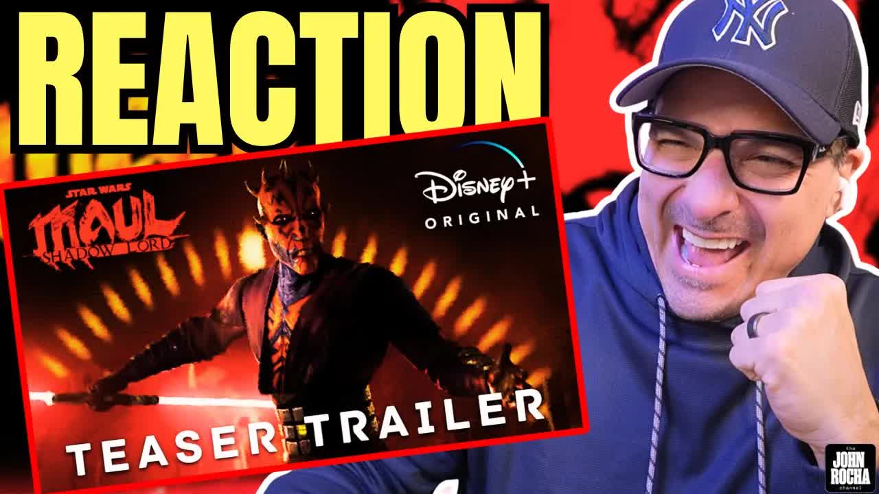 STAR WARS MAUL - SHADOW LORD | Teaser Trailer REACTION! | Dave Filomi ...