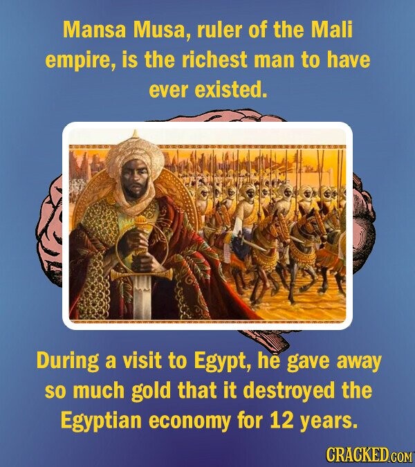 12 factoids with which to feed a brain