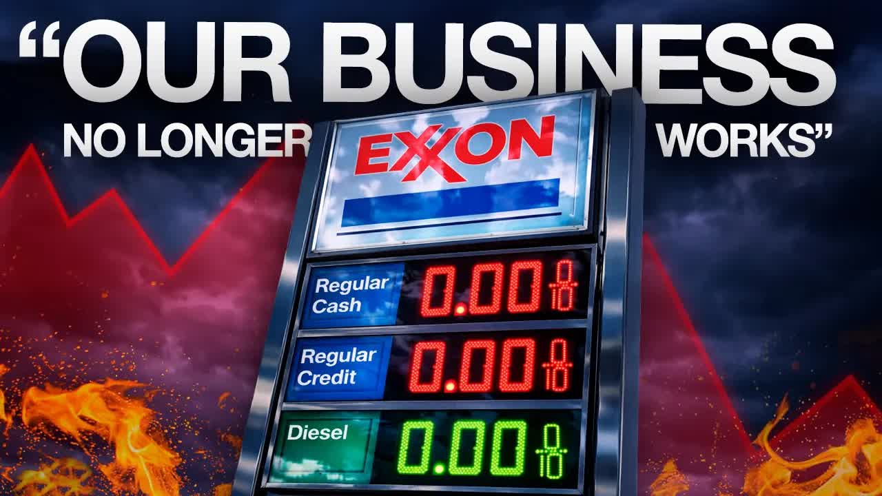 The rise & fall of Exxon (why revenue crashed $300B)