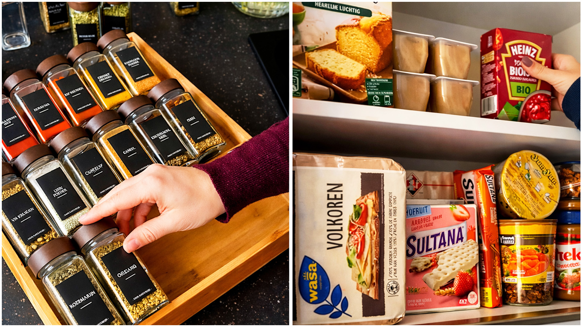 Satisfying pantry and kitchen restock