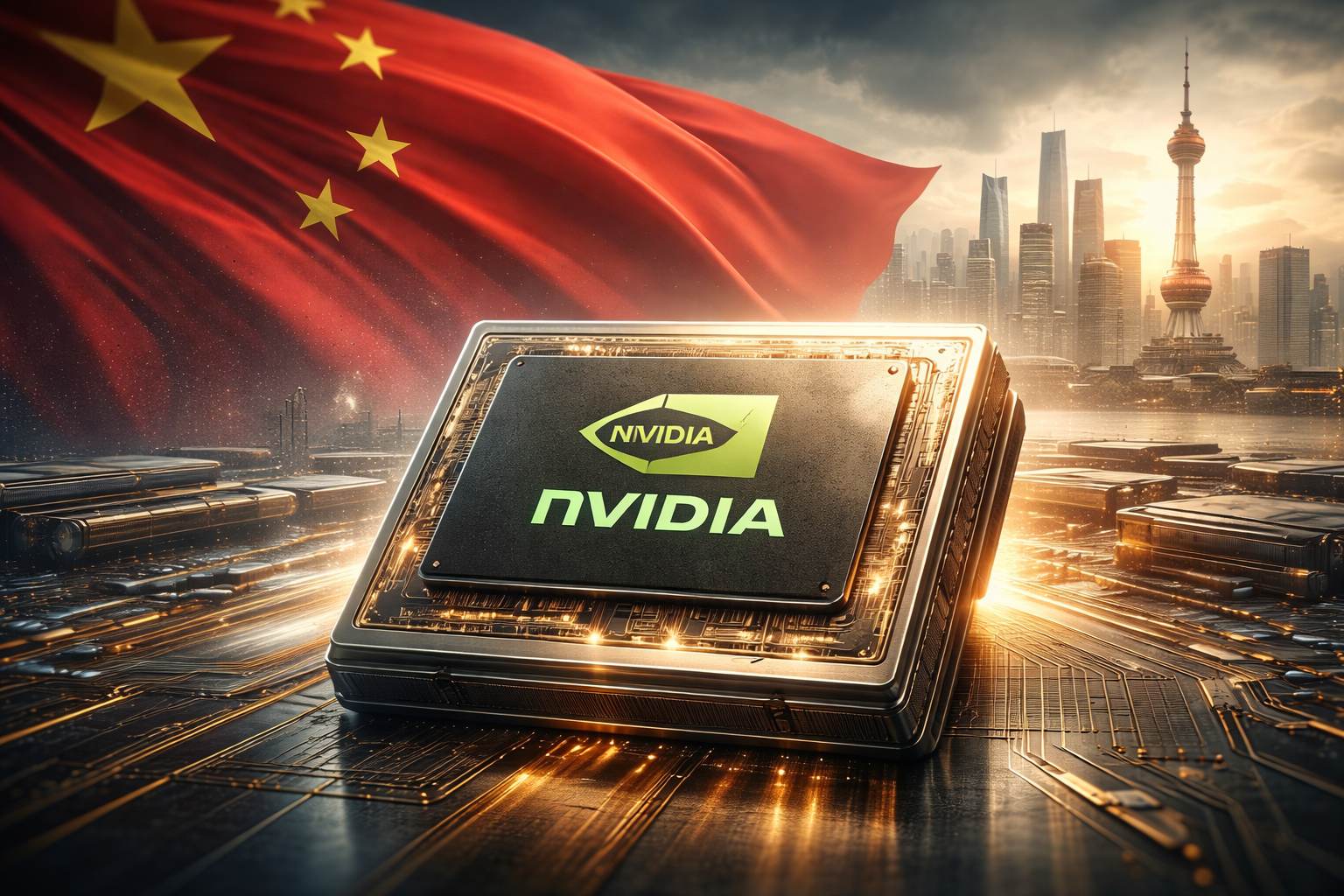 China approves first imports of Nvidia’s H200 AI chips during Huang’s visit<br><br>