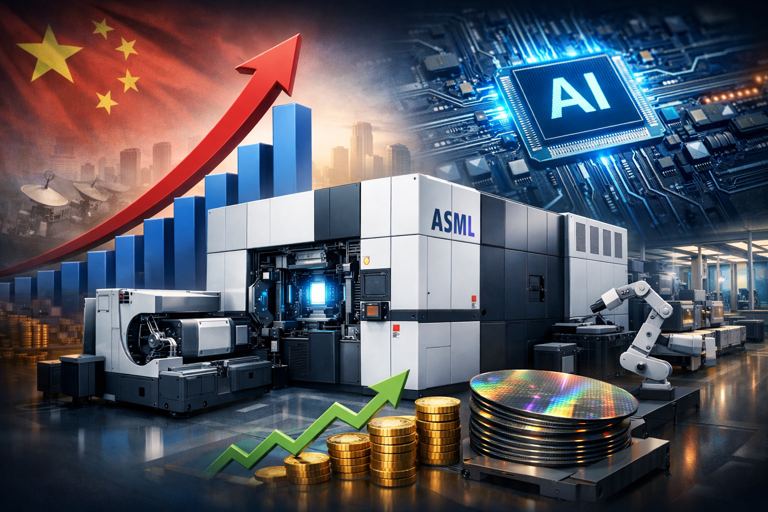 ASML orders surge as AI investment reshapes chip equipment demand