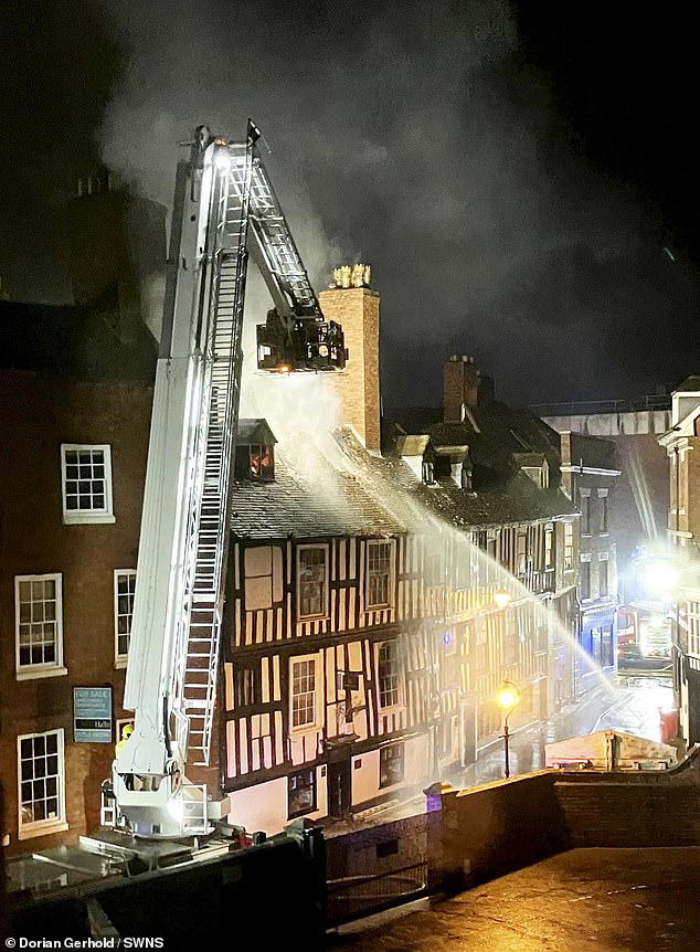 Woman killed by fire at 16th century building as heartbroken family pay ...