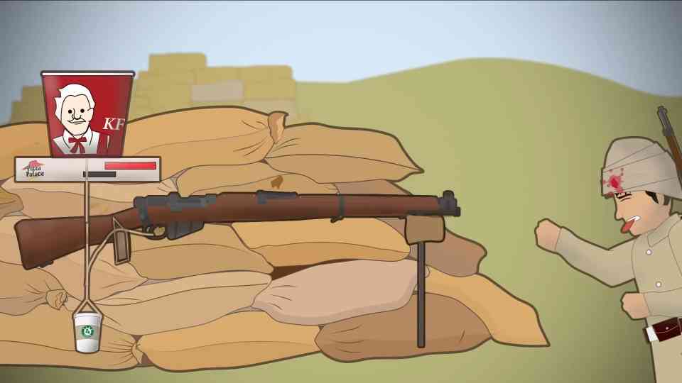 The drip rifle that fools armies and shoots itself
