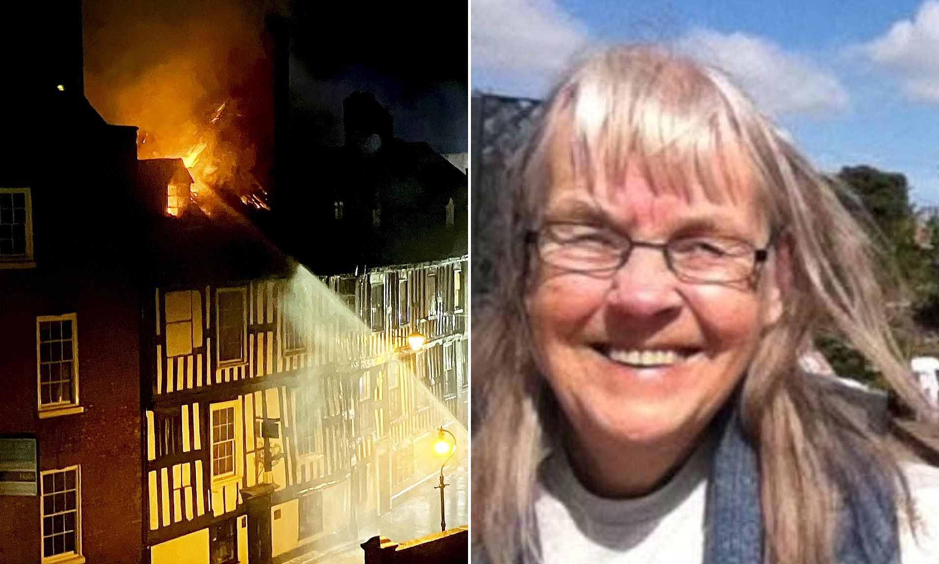 Woman killed by fire at 16th century building as heartbroken family pay ...
