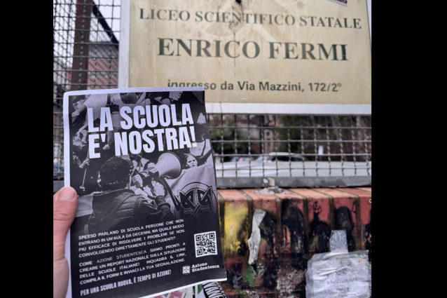 Pordenone, il prof che ha denunciato le liste di Azione studentesca contro i docenti di sinistra: “Illegale”