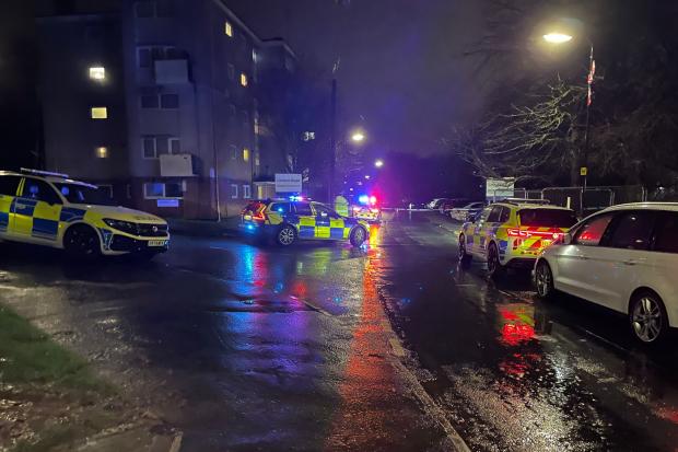 Man arrested after pedestrian rushed to hospital with serious injuries