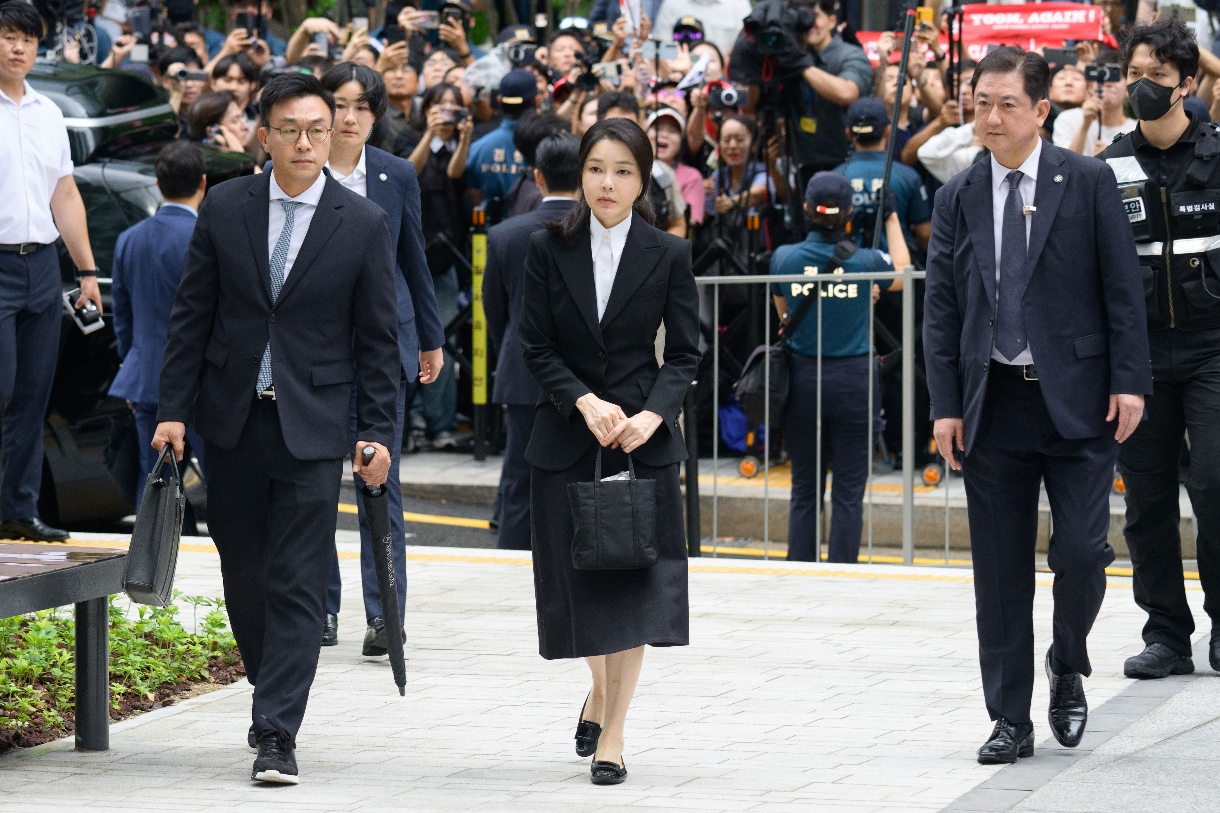 South Korea’s former first lady jailed for 20 months for bribery