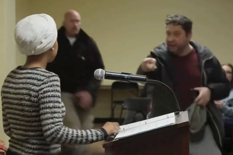 'Staged' trending on X as MAGA distance themselves from Ilhan Omar attack