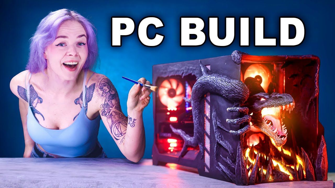 This isn’t a normal PC build… it’s a dragon!