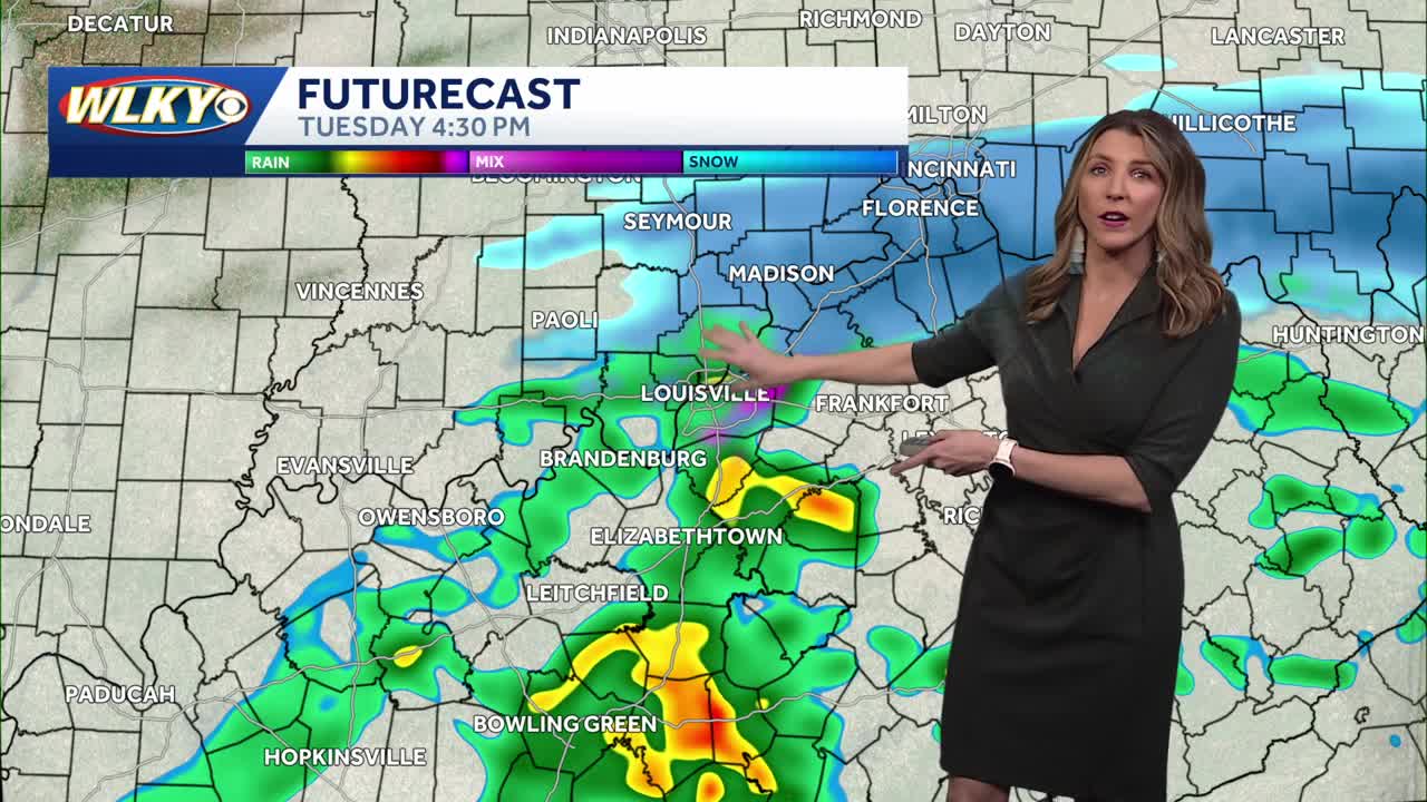 Timing shifts on Tuesday storm: When to expect snow, rain<br><br>
