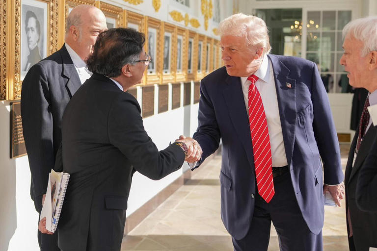 Donald Trump habló por primera vez de su reunión con Gustavo Petro en ...