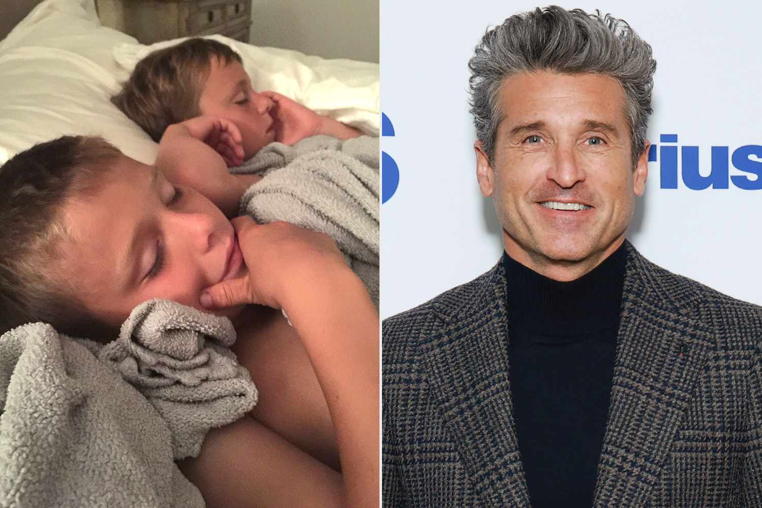 Patrick Dempsey shares rare photo of his twins Darby and Sullivan as he
