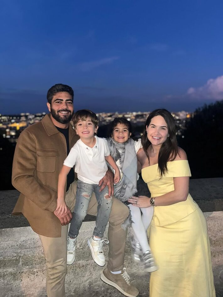 Empresária vive com a família em fazenda no Tocantins Foto: Reprodução @amandavasconcelosbm via Instagram