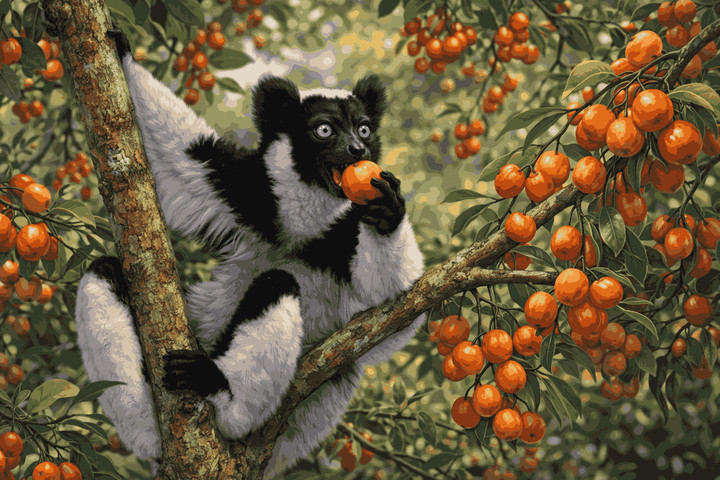 AA1VAKbx Indri, Raksasa yang Dianggap Leluhur Manusia