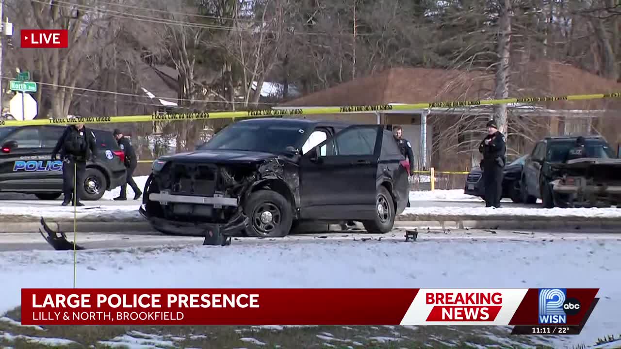 Large police presence in Brookfield<br><br>