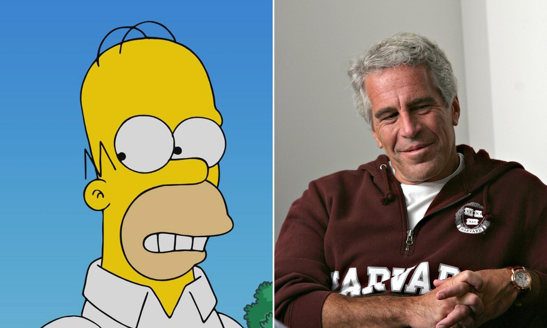 Simpsons' shadowy reference to powerful men controlling the world from ...