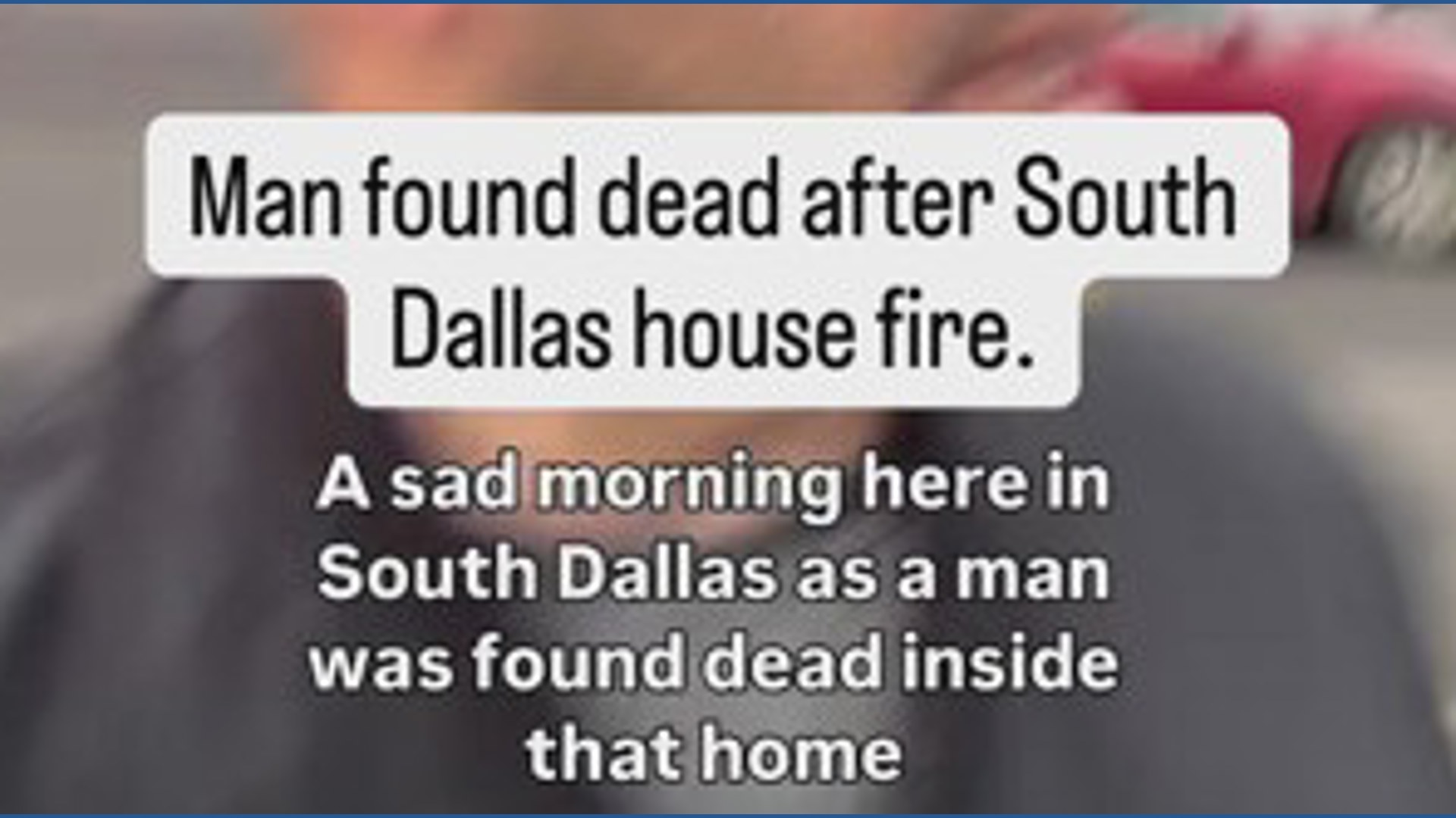 Man found dead after Dallas house fire