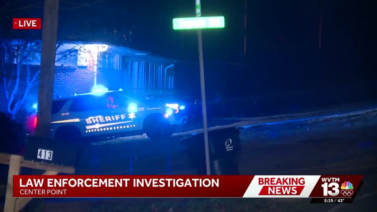 Deputies investigate outside of Center Point home