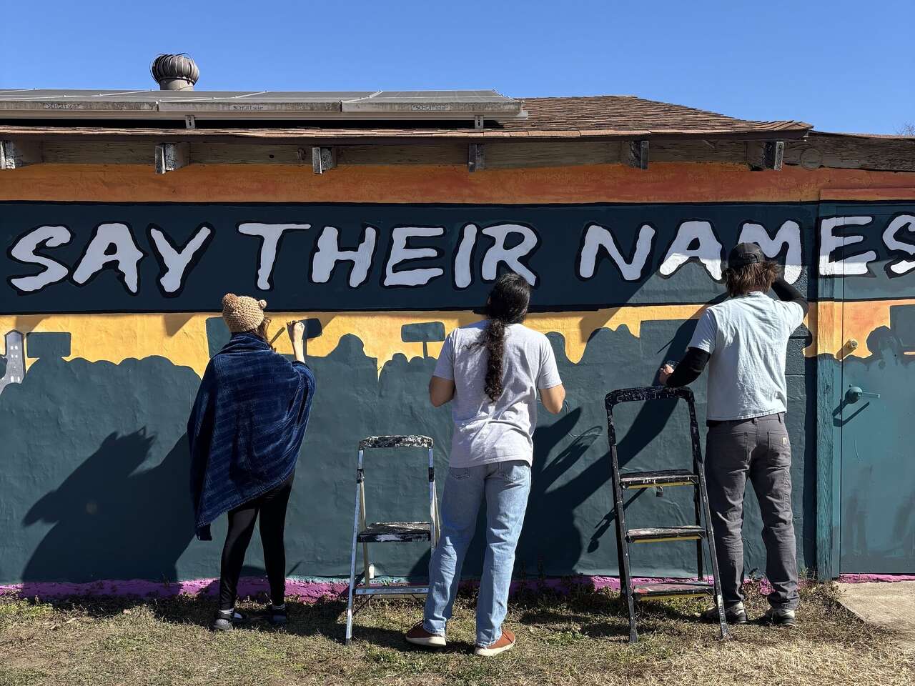 Restoration work on vandalized mural will include additional victim of ...
