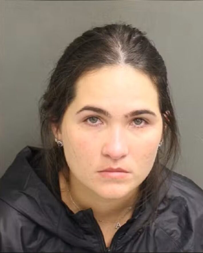 Agentes foram até o endereço de Amanda na Flórida, onde a empresária foi algemada e detida Foto: Reprodução/ Current Inmate Database