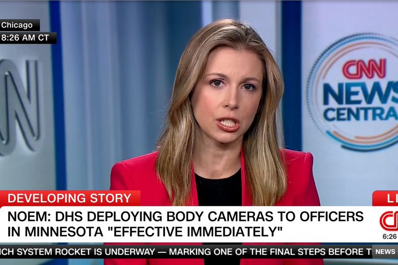CNN halts show for breaking news to share bad news for ICE agents in Minnesota<br><br>
