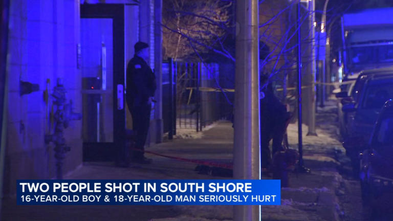 2 teens critically wounded in South Shore shooting, Chicago police say