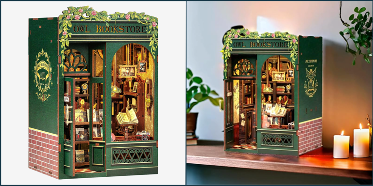 The viral miniature book shop that actually distracted me from my phone