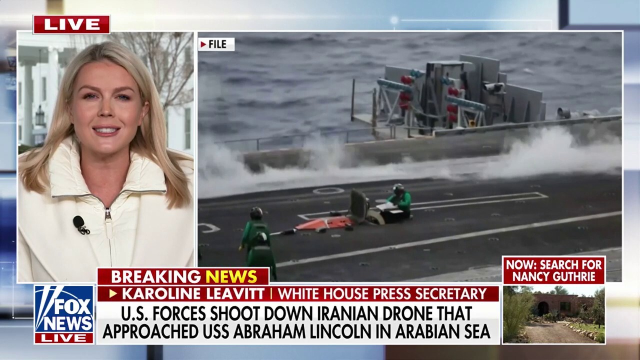 US Navy shoots down Iranian drone flying near USS Abraham Lincoln<br><br>