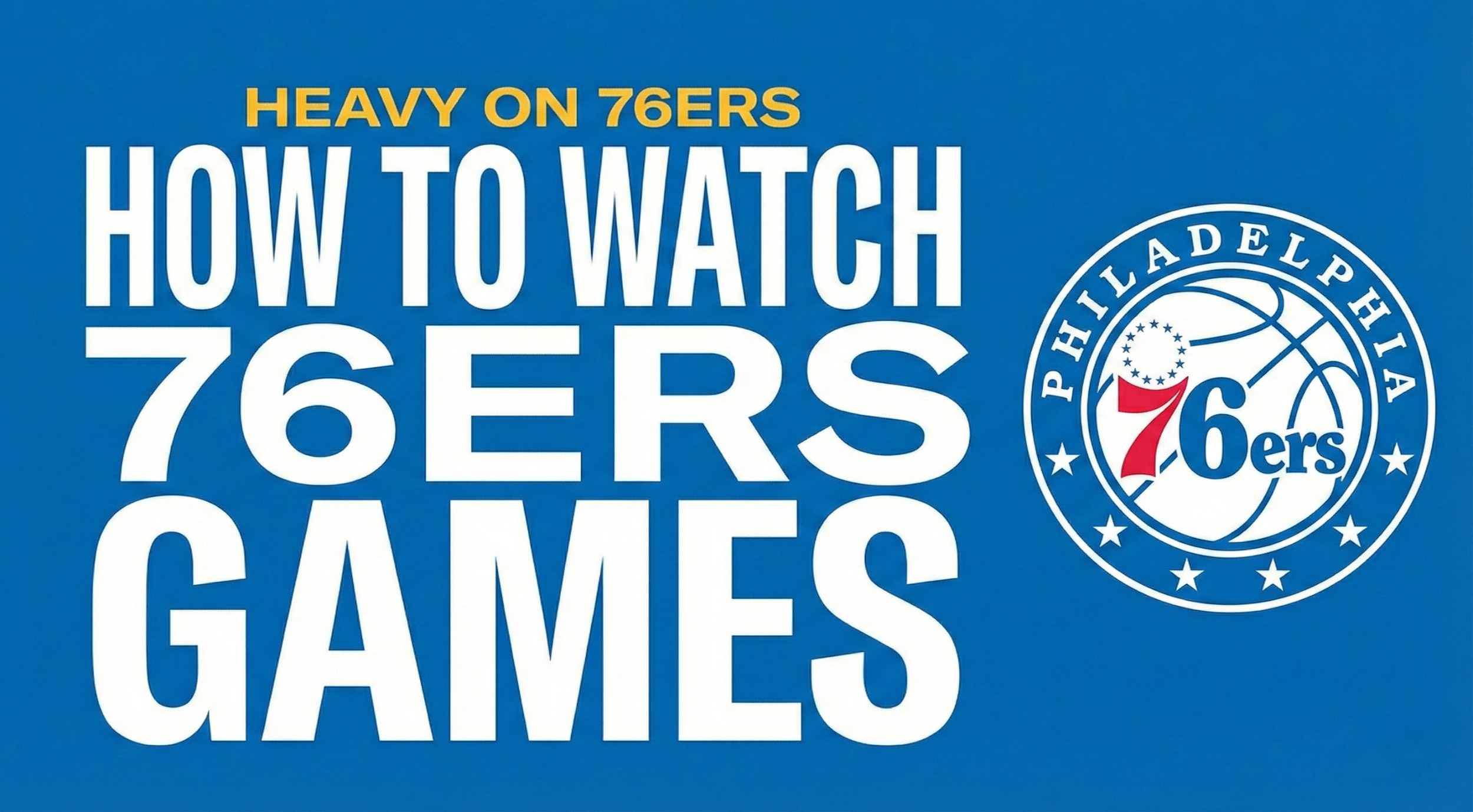 How to watch 76ers games without cable in 2026