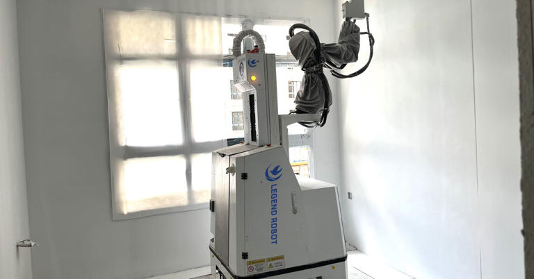 The Legend Robot costs between $70,000 and $120,000 and can do the work of around six people in Singapore, the company said.