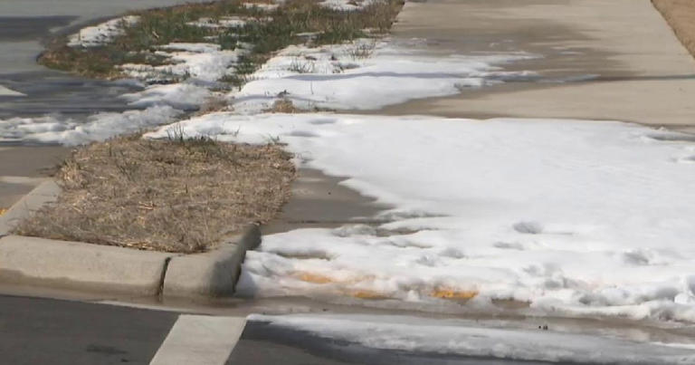 Slick spots remain on secondary roads, refreeze threat lingers overnight