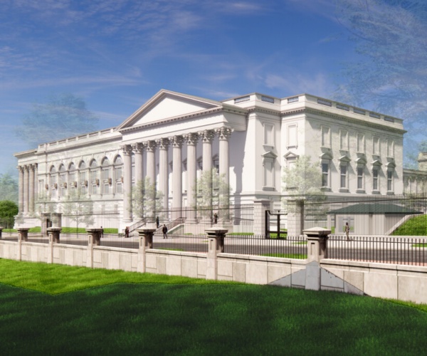 Trump shares new rendering of $400M WH ballroom