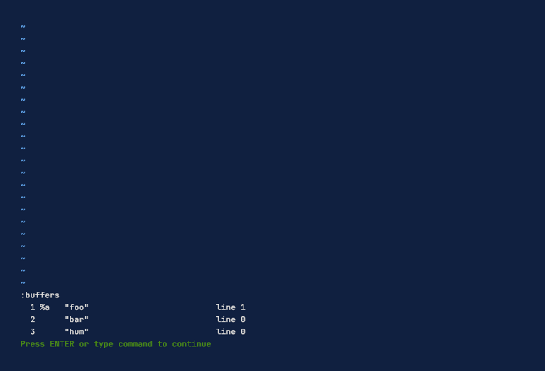 A guide to effortless multi-file editing in Vim with buffers