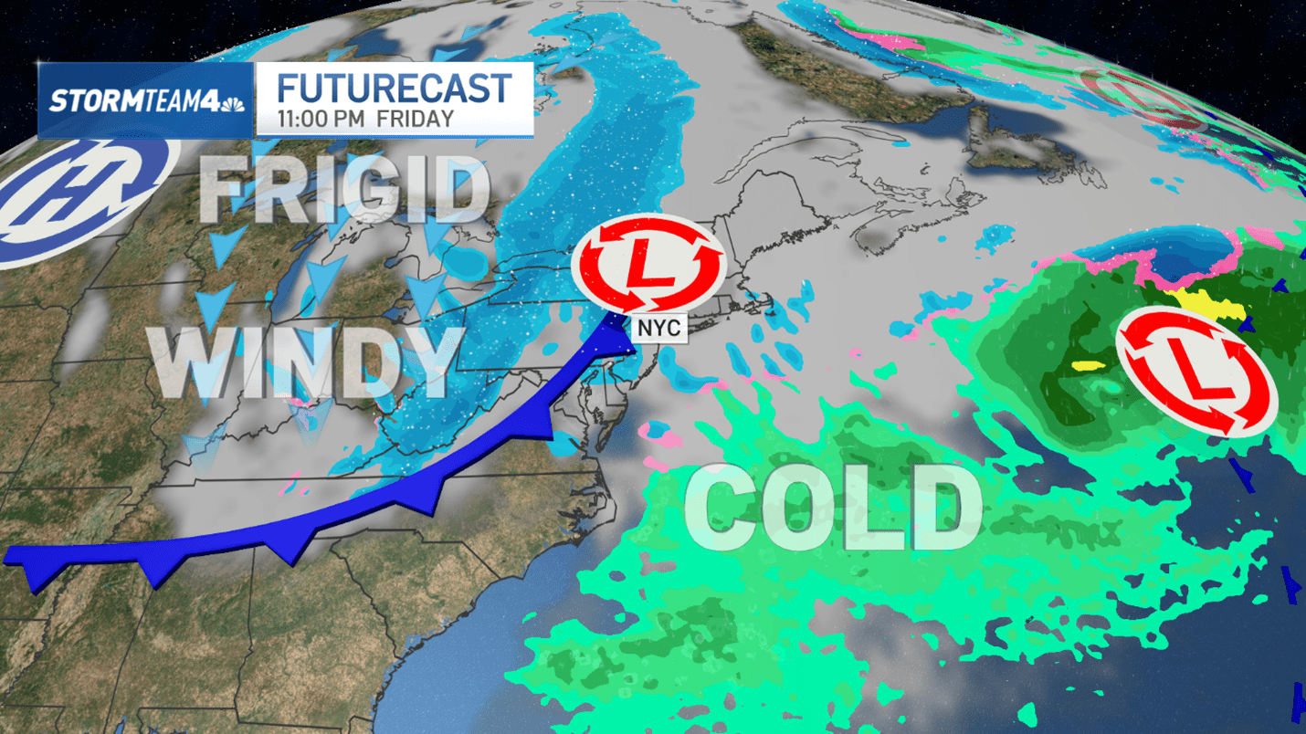 Weekend arctic air blast will give NYC area some of its coldest wind ...