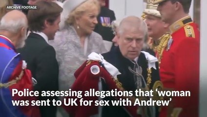 Police assessing allegations that 'woman was sent to UK for sex with ...