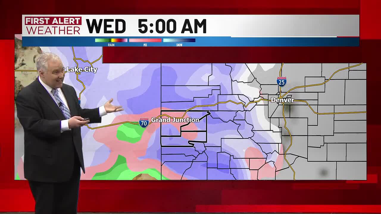 Mild, dry weather persists through Monday, then rain and snow could arrive
