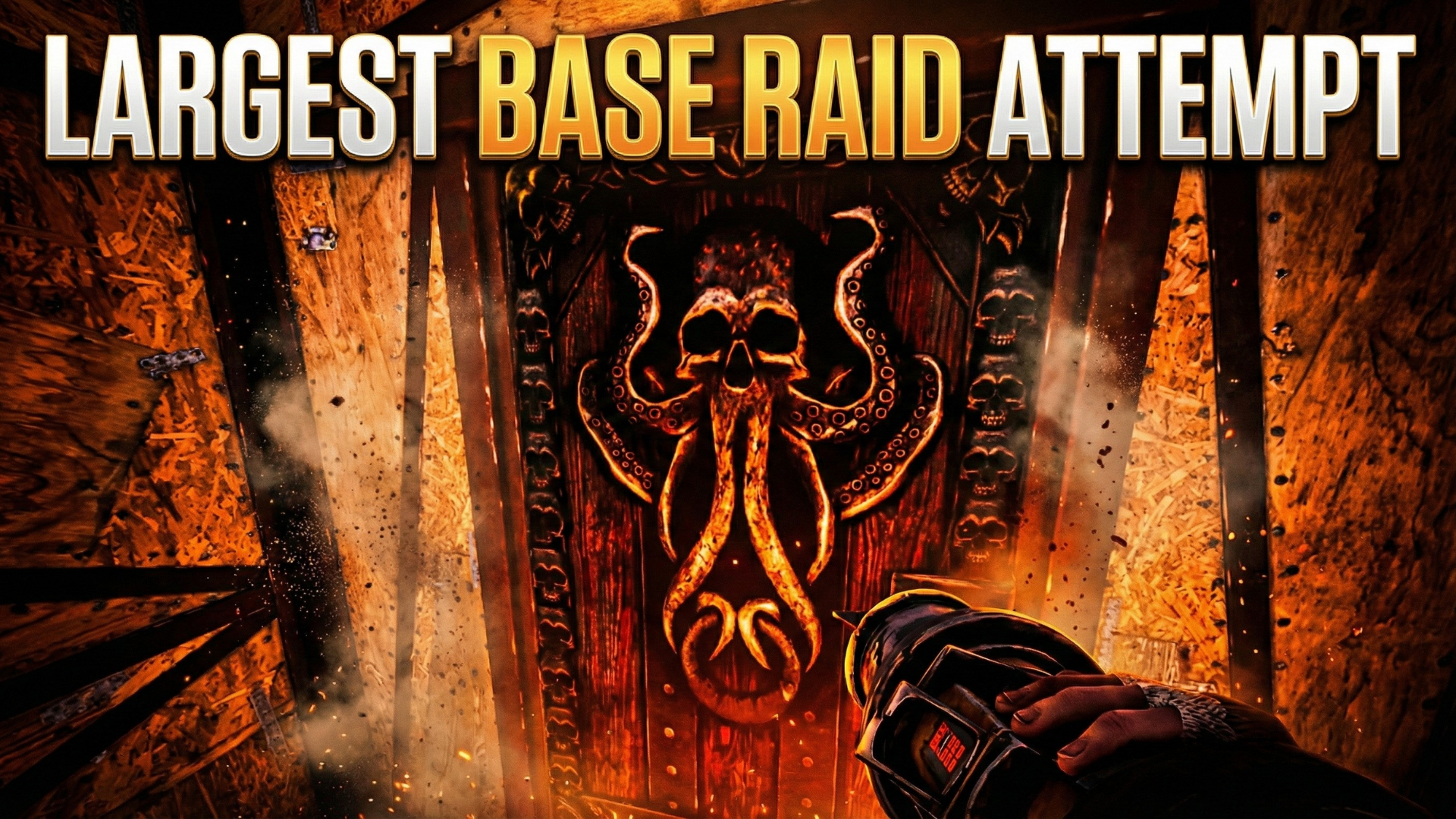 Raid attempt: conquering the biggest bases on my server