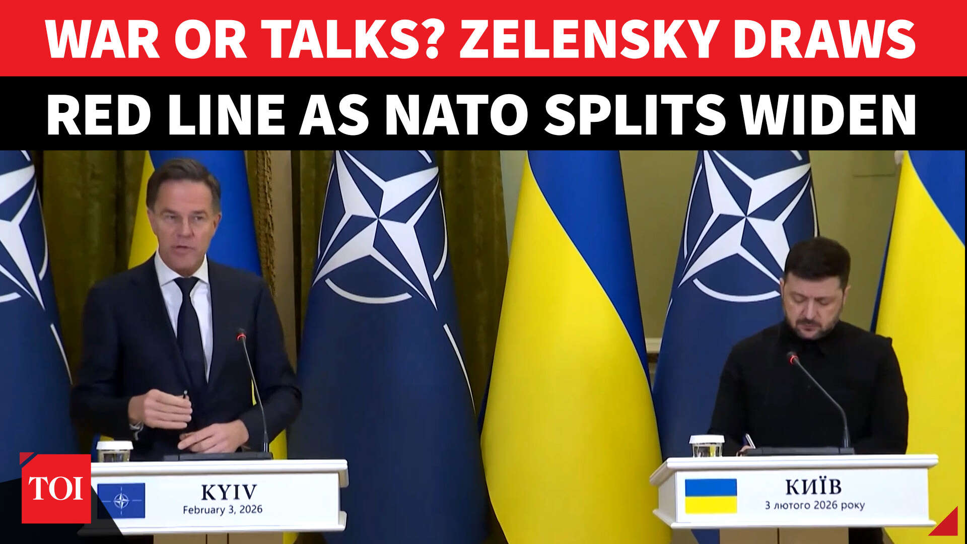NATO rift exposed: Rutte admits few allies failing Kyiv as Zelensky ...