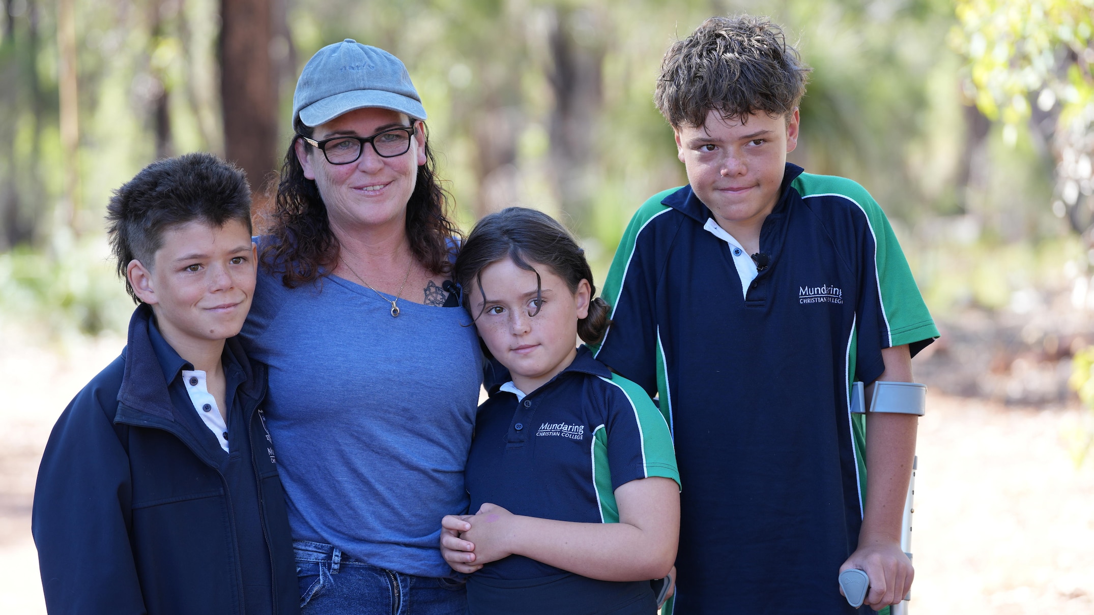 The Appelbee family was swept out to sea off WA's South West. (ABC News: Briana Shepherd)