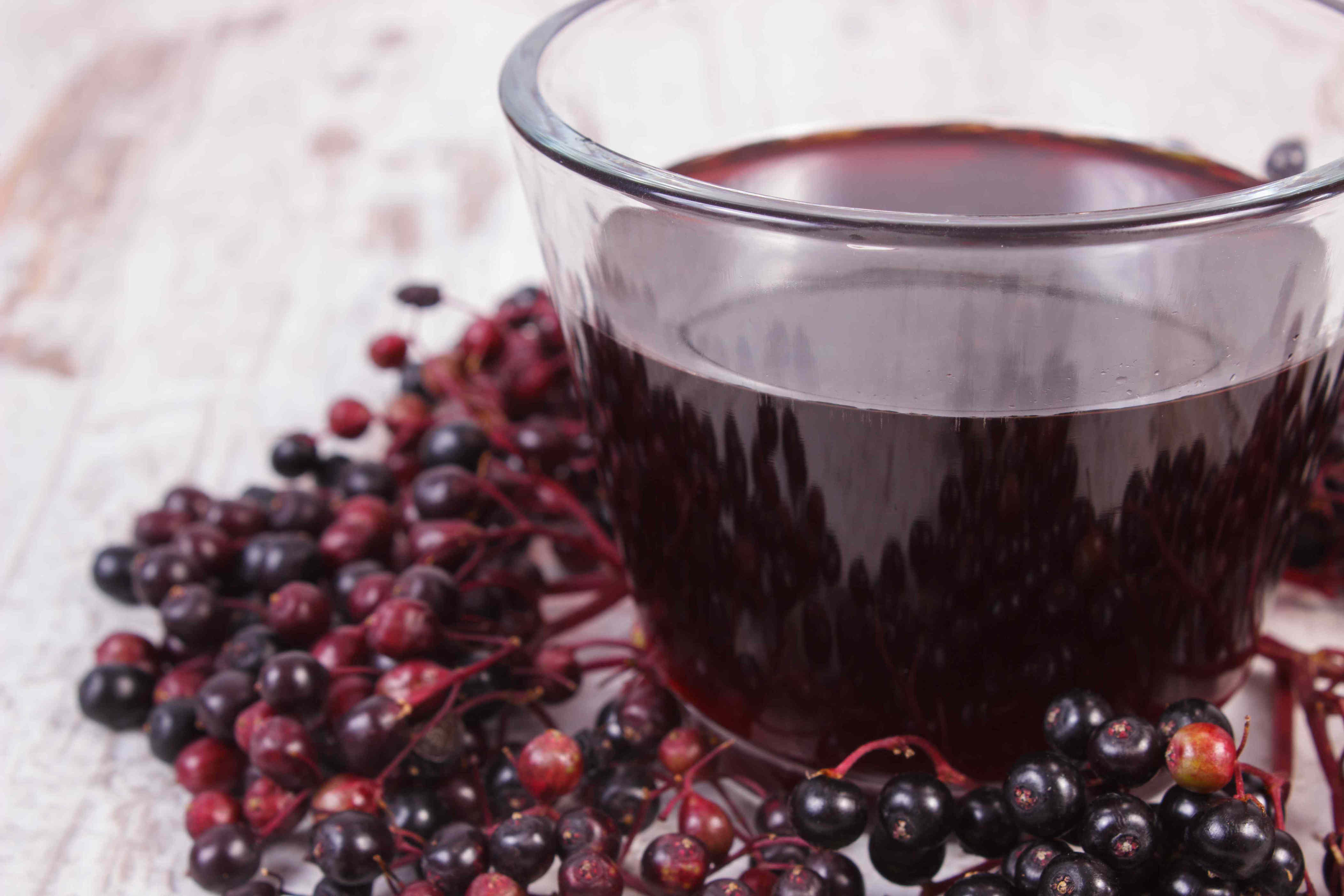 What happens to your body when you drink elderberry juice<br>