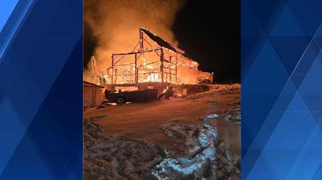 Historic barn in Washington County destroyed after massive fire