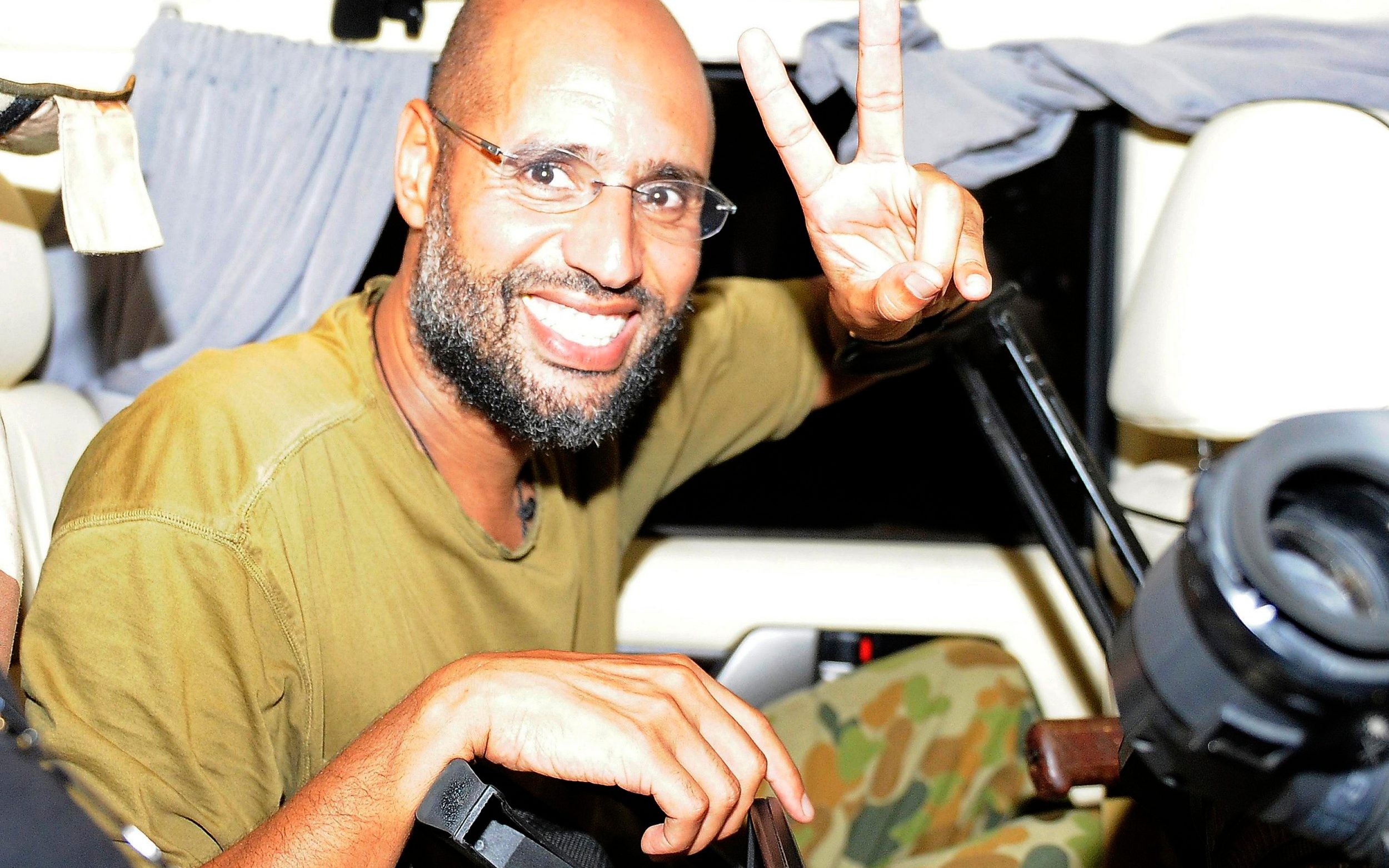 Saif al-Islam fronted a crackdown on rebels in Tripoli - Paul Hackett/Reuters