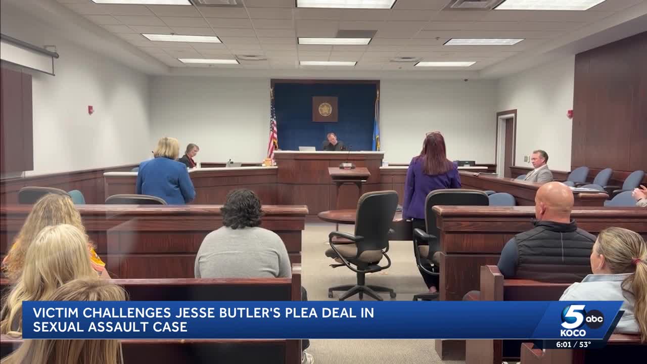 Victim challenges Jesse Butler's plea deal in sexual assault case ...