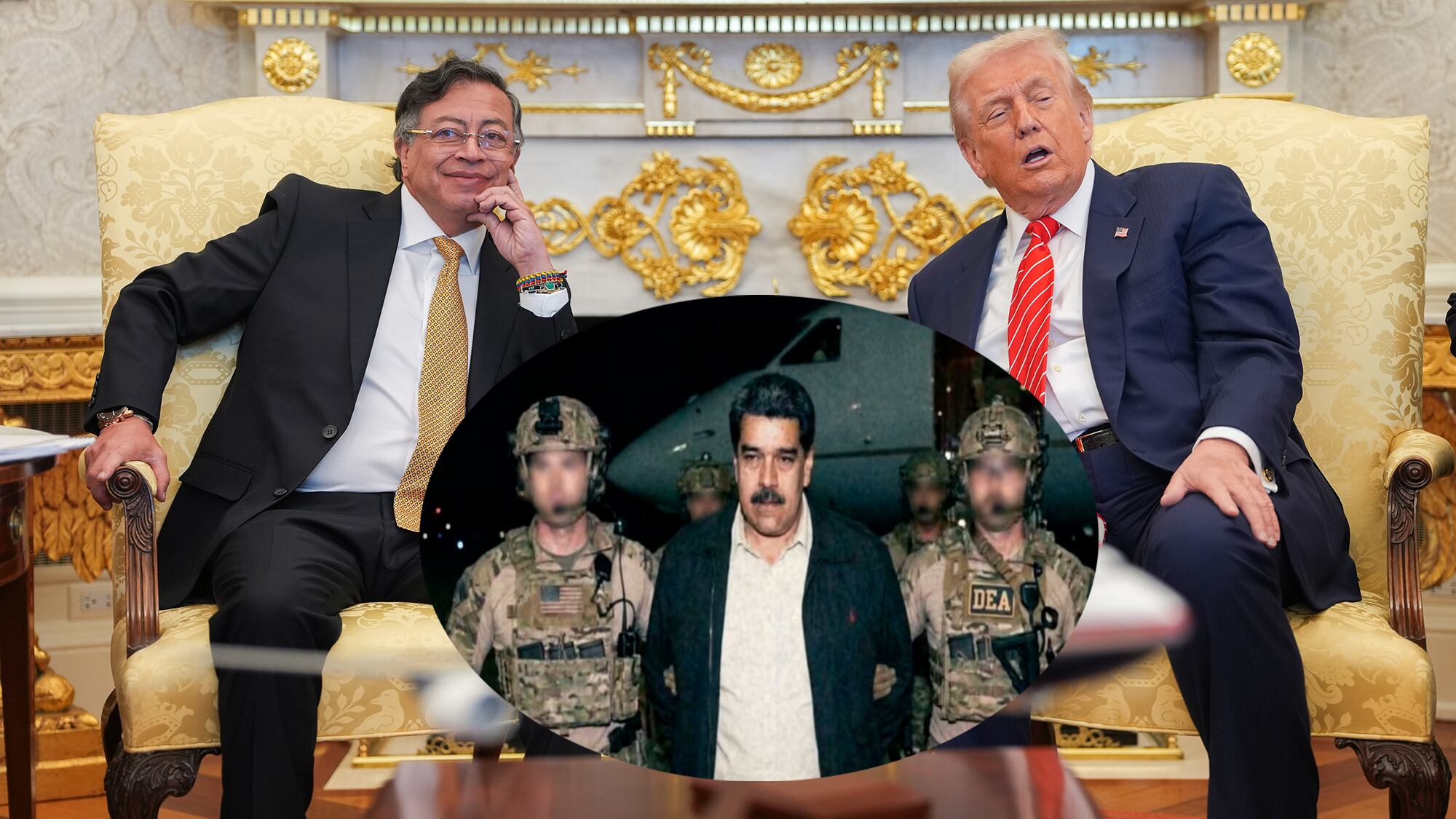 Gustavo Petro habló de Donald Trump sobre Nicolás Maduro.