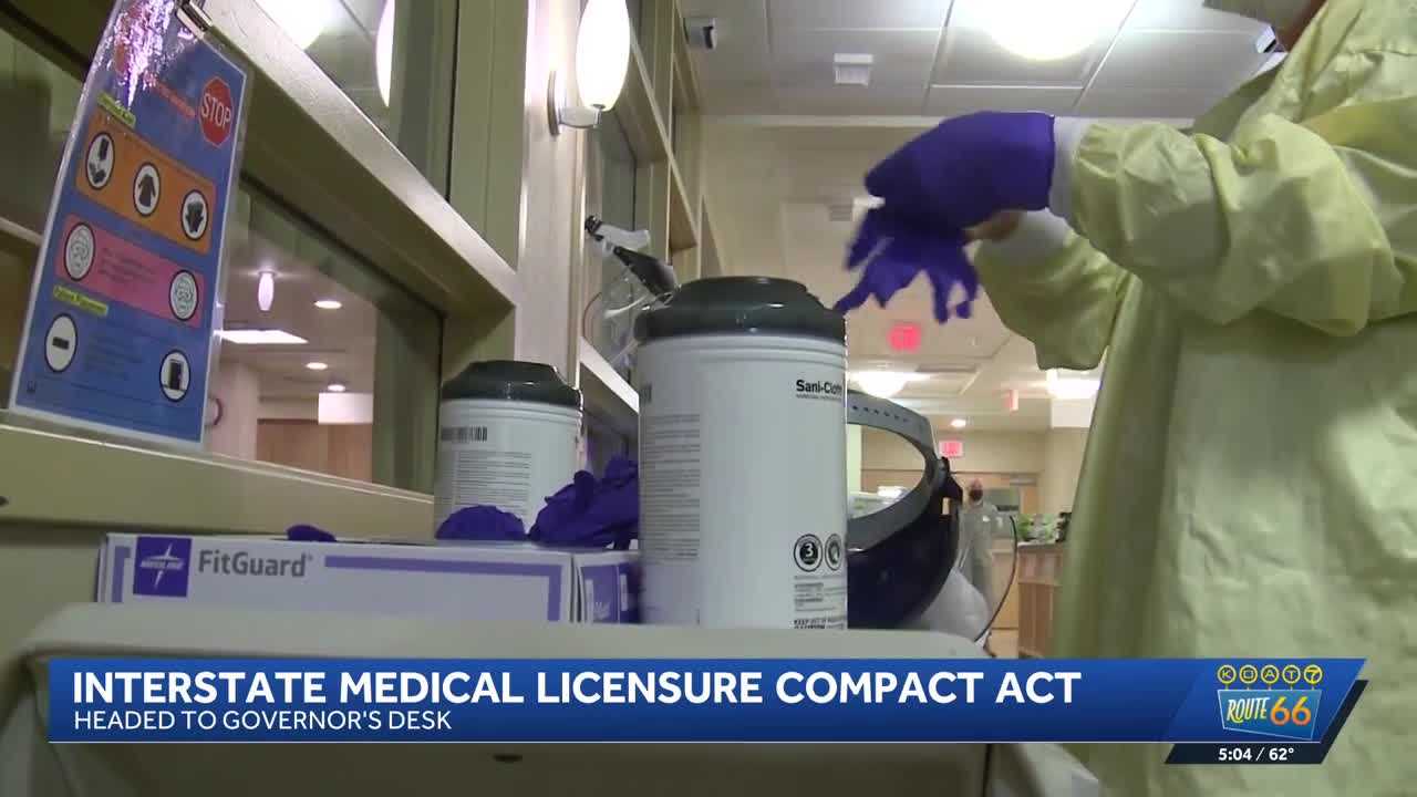 Interstate Medical Licensure Compact Act headed to governor's desk to ...