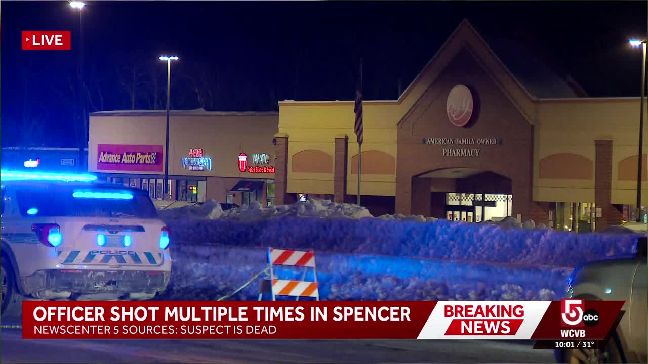 Sources: Officer shot, suspect killed by police after shootout in Mass ...
