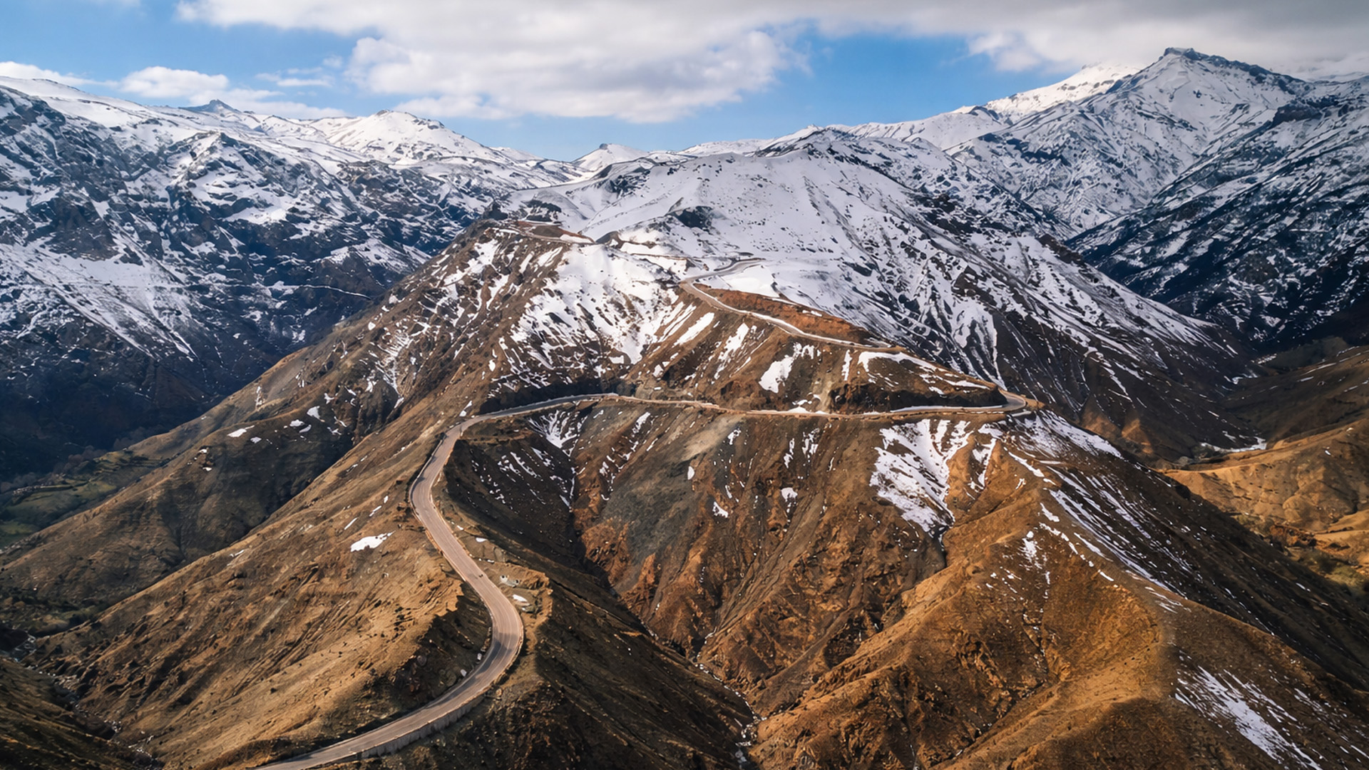 Road Through The Atlas Mountains