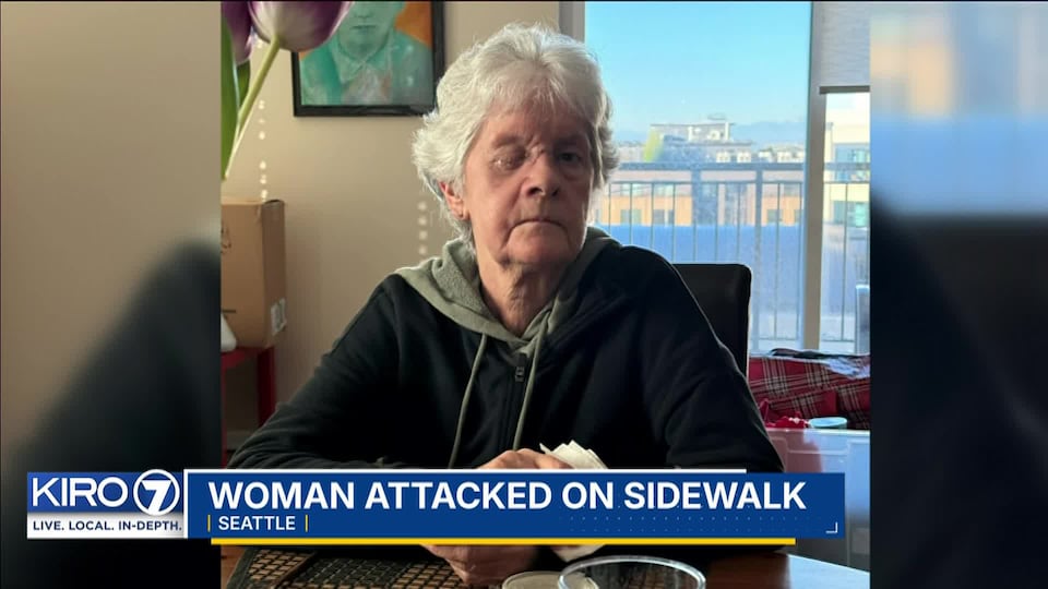 Video: Woman recovering after vicious sidewalk attack