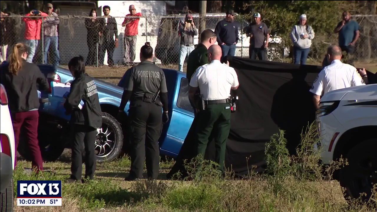 Missing father believed to be inside truck in pond
